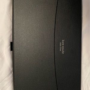 Kate Spade iPad Case - Black Leather